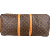 Louis Vuitton Monogram Canvas Keepall 55 Travel Bag