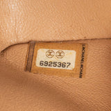 Chanel Quilted Lambskin Medium 24K Gold Double Flap Shoulder Bag