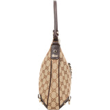 Gucci Monogram GG Canvas Abbey D-Ring Hobo Shoulder Bag