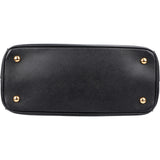 Prada Black Saffiano Leather Galleria Handbag