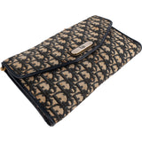 Christian Dior Trotter Monogram Jaquard Vintage Single Flap Shoulder Bag