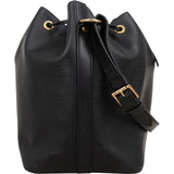 Louis Vuitton Noir Epi Leather Sac Noé Petit Shoulder Bag