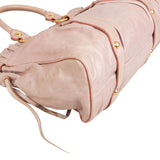Miu Miu Vitello Lux Leather City Handbag