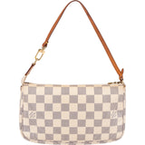 Louis Vuitton Monogram Damier Azur Canvas Pochette Accessoires Handbag