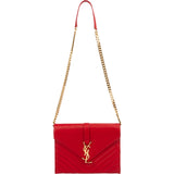 Yves Saint Laurent Quilted Calfskin Envelope Shoulder Bag