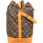 Louis Vuitton Monogram Canvas Sac Noé Grande Shoulder Bag - vintageandkickz