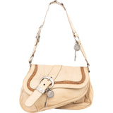 Christian Dior Leather Gaucho Saddle Shoulder Bag