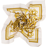 Hermès Les Tuileries Silk 90 Scarf Tuch