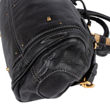 Chloé Pebbled Leather Paddington Satchel Handbag