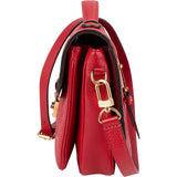 Louis Vuitton Red Leather Monogram Empreinte Métis Handbag