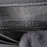 Gucci Black Quilted Leather GG Marmont Flap Wallet
