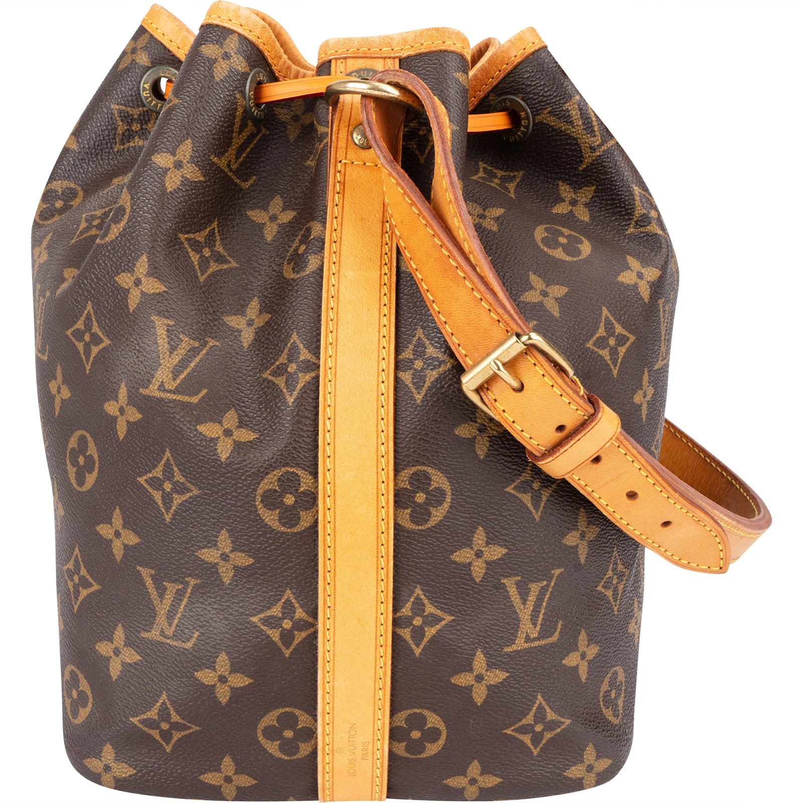 Louis Vuitton Monogram Canvas Sac Noé Petit Shoulder Bag - vintageandkickz