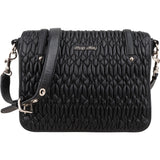 Miu Miu Matelassé Nappa Leather Cuir Turnlock Flap Crossbody Bag
