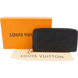 Louis Vuitton Noir Epi Leather Zippy Wallet