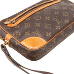 Louis Vuitton Canvas Monogram Marly Dragonne Clutch - vintageandkickz