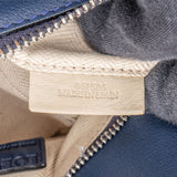 Loewe Blue Leather Puzzle Handbag