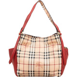 Burberry Smoked Check Canterbury Hobo Shoulder Bag