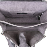Fendi Calfskin Leather Kan I Crossbody Bag