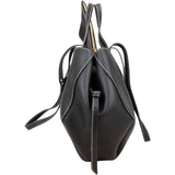 Polène Grained Leather Cyme Tote Handbag - vintageandkickz
