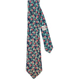 Hermès Water Lily Print Silk Tie Krawatte