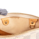 Louis Vuitton Monogram Damier Azur Canvas Speedy 25 Handbag