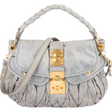 Miu Miu Vitello Lux Coffer Handbag