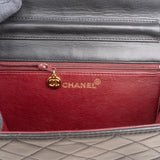 Chanel Quilted Lambskin 24K Gold Single Flap Crossbody Bag