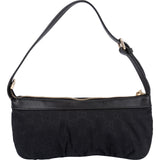 Gucci Monogram GG Canvas Charm Pochette Shoulder Bag