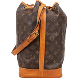 Louis Vuitton Monogram Canvas Sac Noé Grande Shoulder Bag