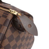 Louis Vuitton Monogram Damier Ebene Speedy 30 Handbag