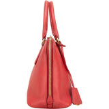 Prada Red Saffiano Leather Promenade Handbag