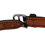 Hermès Silver Tone Medor Heure H Double Tour ME2.115 Woman Watch