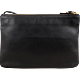 Céline Black Calfskin Trio Small Crossbody Bag