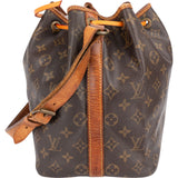 Louis Vuitton Monogram Canvas Sac Noé Petit Shoulder Bag