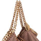 Stella McCartney Shaggy Falabella Fold Over Tote Hobo Shoulder Handbag
