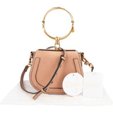 Chloé Calfskin Leather Small Nile Crossbody Bag
