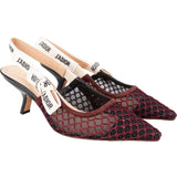 Christian Dior Stitched Mesh J'Adior Slingback Pumps (36)