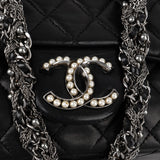 Chanel Quilted Lambskin Westminster Pearl Single Flap Crossbody Bag