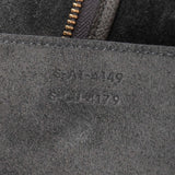 Celine Grey Leather Grained Calfskin Belt Handbag