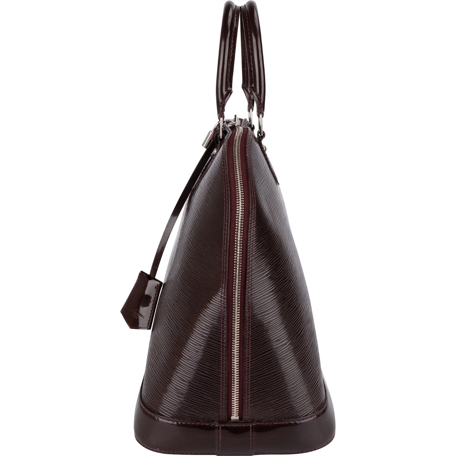 Louis Vuitton Prune Electric Epi Leather Alma GM Handbag - vintageandkickz
