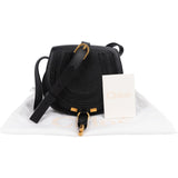 Chloé Grained Calfskin Marcie Saddle Crossbody Bag