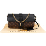 Louis Vuitton Monogram Canvas & Noir Epi Leather Glasses Case Crossbody Bag