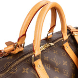 Louis Vuitton Monogram Canvas Keepall 55 Bandoulière Travel Bag