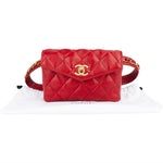 Chanel Quilted Lambskin CC Belt Crossbody Bag xx maße - vintageandkickz