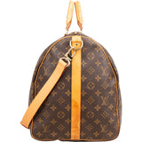 Louis Vuitton Monogram Canvas Keepall 55 Bandoulière Travel Bag
