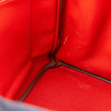 Hermès Rouge Pivoine Togo Leather Gold Birkin 30 Handbag