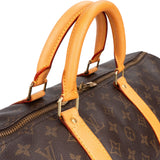 Louis Vuitton Monogram Canvas Keepall 50 Travel Bag