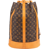 Louis Vuitton Monogram Canvas Randonnee GM Backpack Shoulder Bag