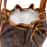 Louis Vuitton Monogram Canvas Sac Noé Petit Shoulder Bag