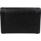 Chanel Caviar Leather Small Boy Wallet